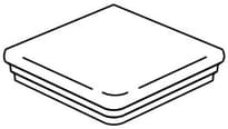 Плитка Stroeher Keraplatte Duro Ступень Угловая - Флорентинер 804 Bossa 34.5x34.5 см, поверхность матовая