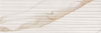 Плитка Supergres Purity Marble Calacatta Str Fluid 30.5x91.5 см, поверхность глянец, рельефная