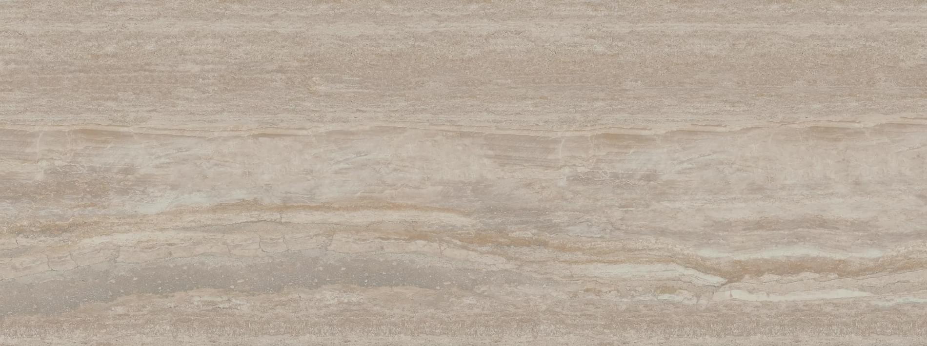 Плитка Surface Lab Травертин Бежевый Темный Обрезной 119.5x320 см, поверхность матовая