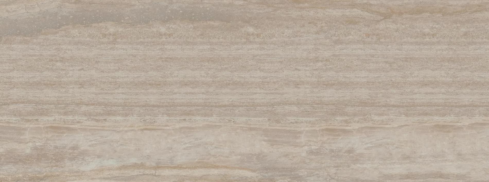 Плитка Surface Lab Травертин Бежевый Темный Обрезной 6 mm 119.5x320 см, поверхность матовая