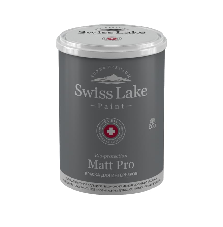 Swiss Lake Интерьерные Краски Matt Pro 9 л Swiss Lake Интерьерные Краски Matt Pro 9 л