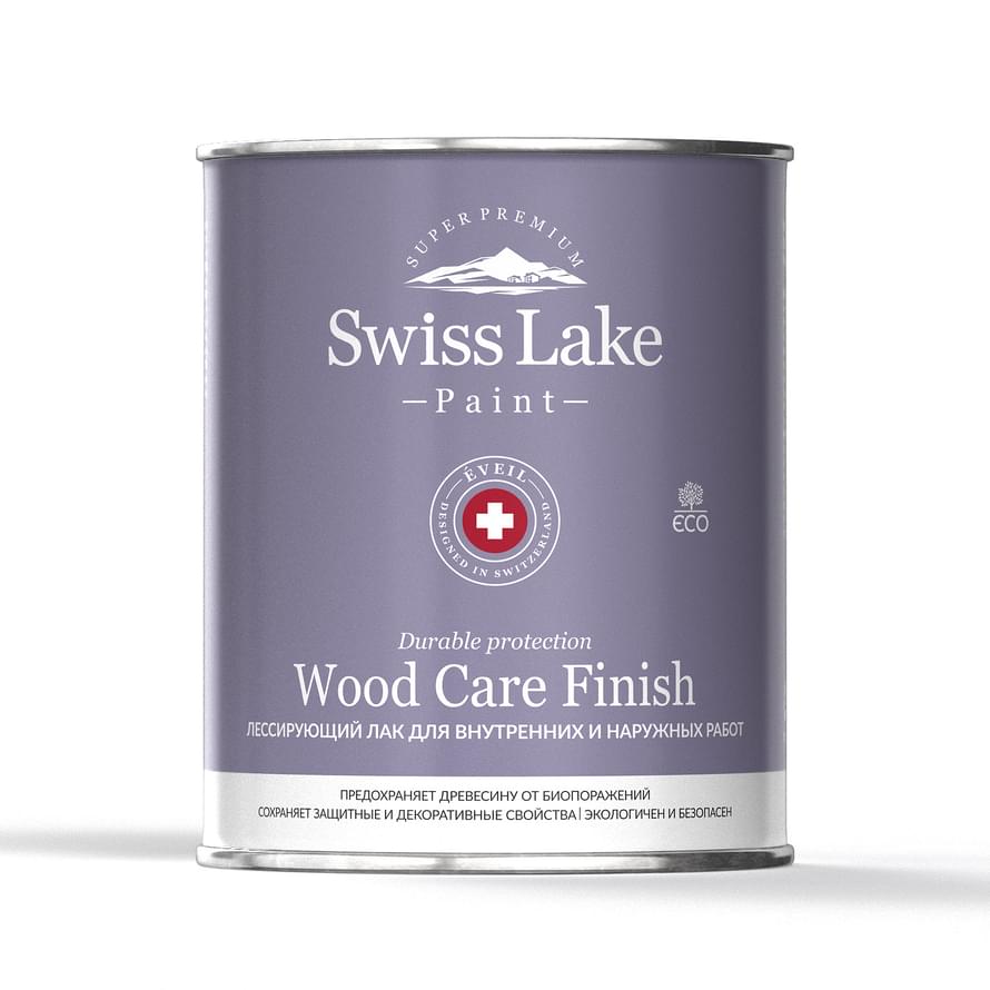 Swiss Lake Лаки Для Дерева Wood Care Finish 0.2 л акрилово-полиуретановый лак поверхность