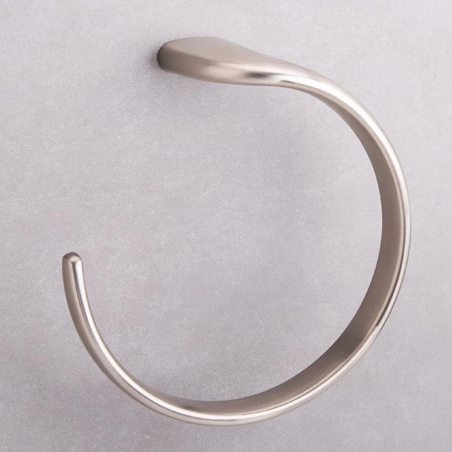 Плитка System Dorado Держатель DORADO для полотенец кольцо никель  поверхность матовая