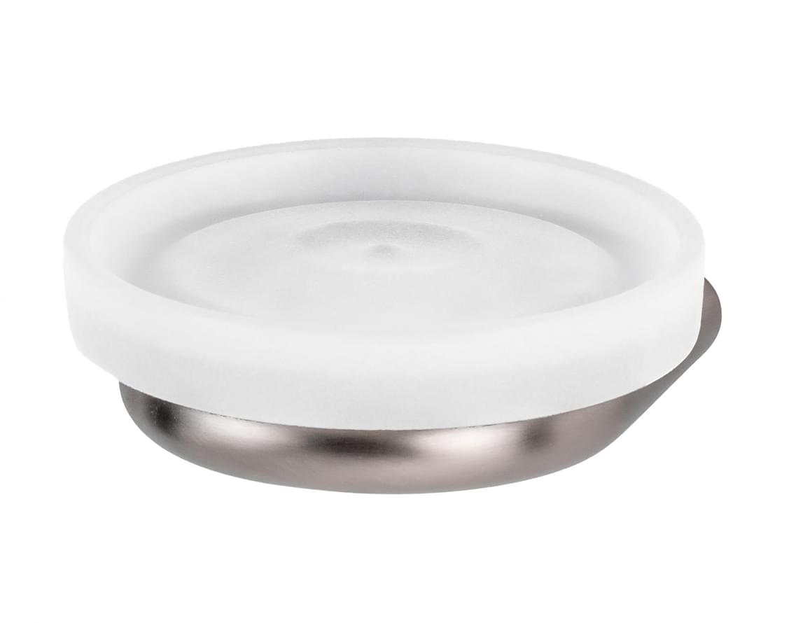 Плитка System Dorado Мыльница DORADO никель  поверхность матовая