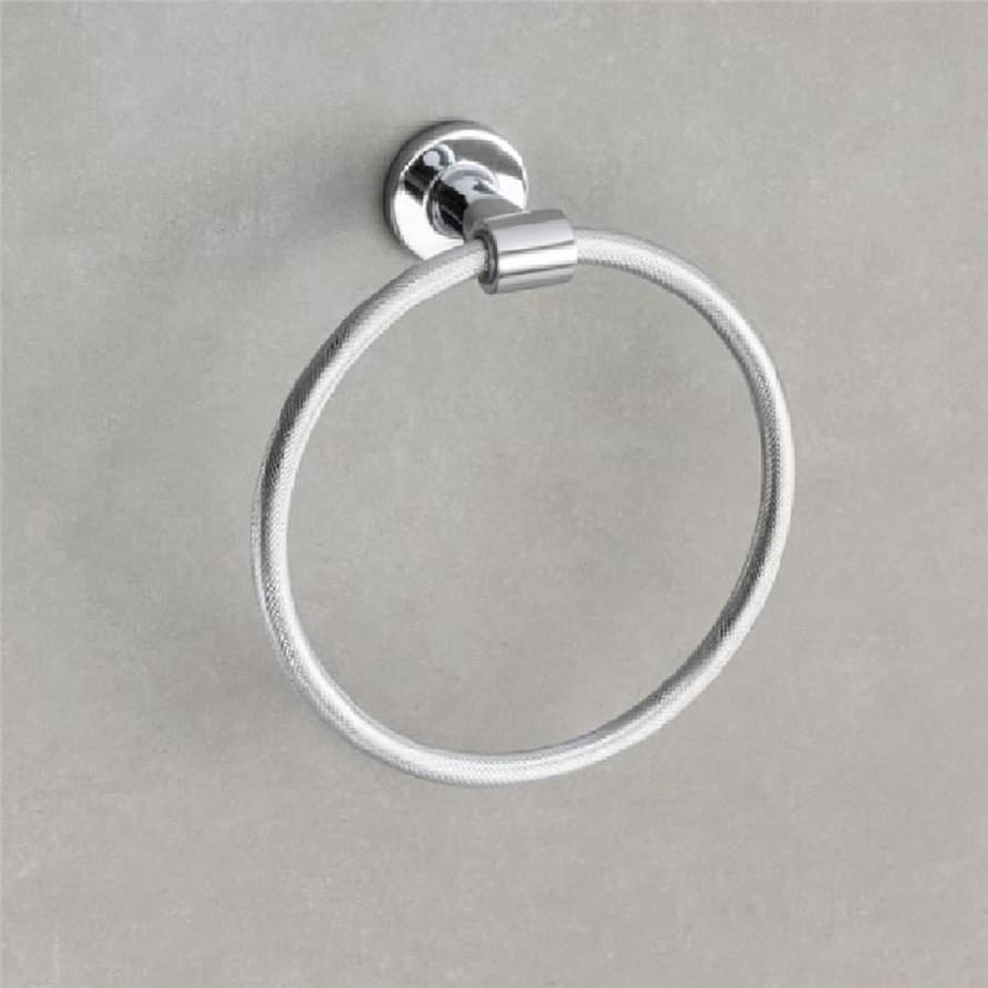 Плитка System Flexu Держатель FLEXU для полотенец кольцо хром  поверхность глянец