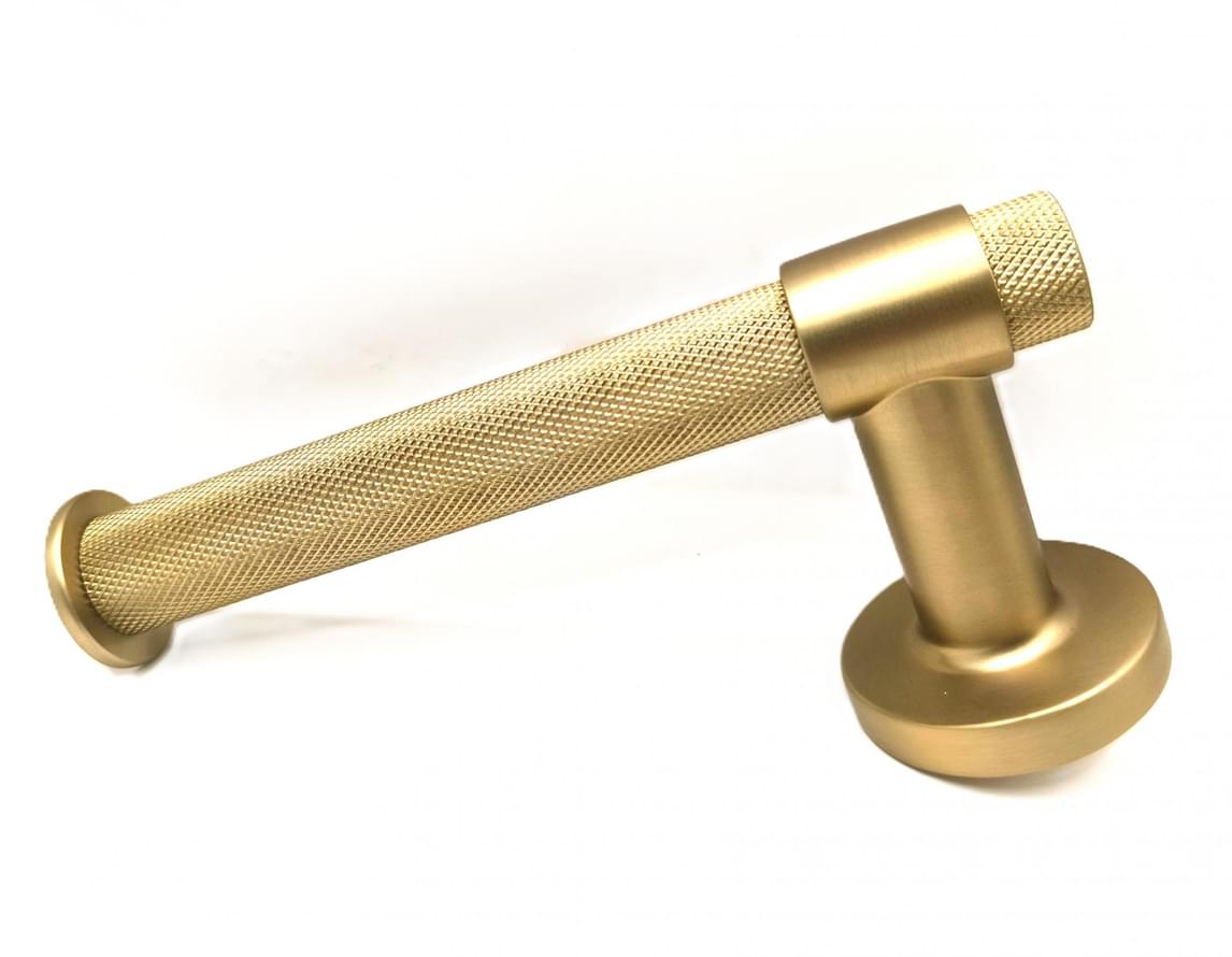 Плитка System Flexu Держатель FLEXU для туалетной бумаги золото матовый  поверхность матовая