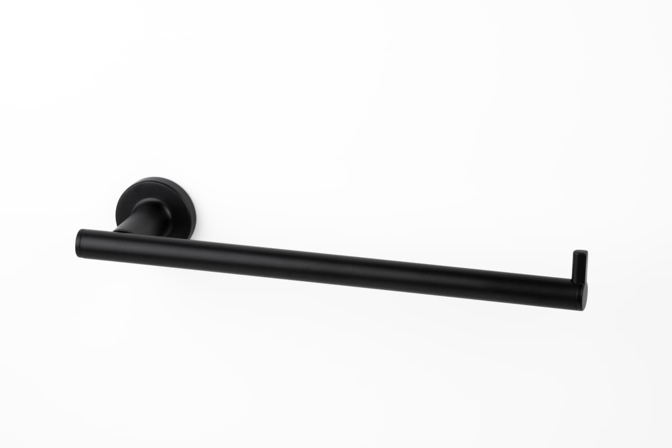 Плитка System Hoop Держатель HOOP для бумаги черный матовый  поверхность матовая