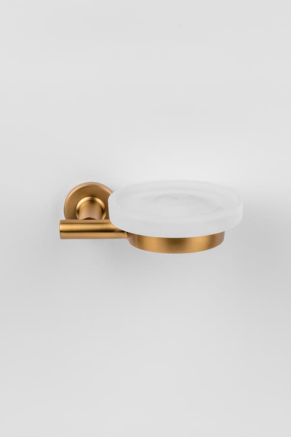 Плитка System Hoop Мыльница HOOP золото матовый  поверхность матовая