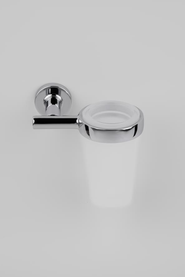 Плитка System Hoop Стакан HOOP хром  поверхность глянец