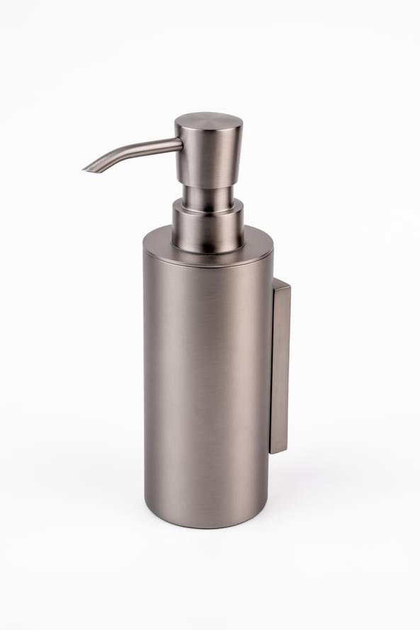 Плитка System Вне Коллекций Дозатор для жидкого мыла никель  поверхность матовая