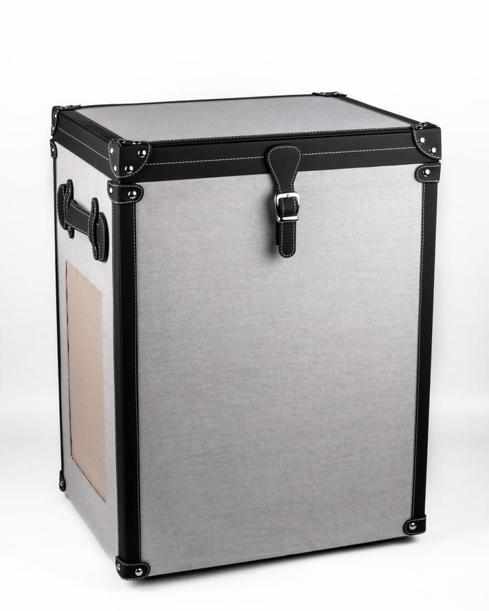 Плитка System Вне Коллекций Корзина для белья карбон  поверхность матовая