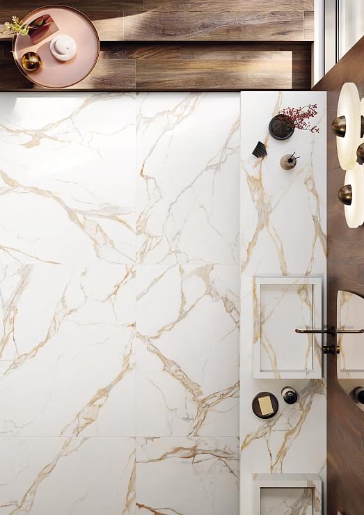 керамогранит фабрики Tagina коллекция Calacatta Gold