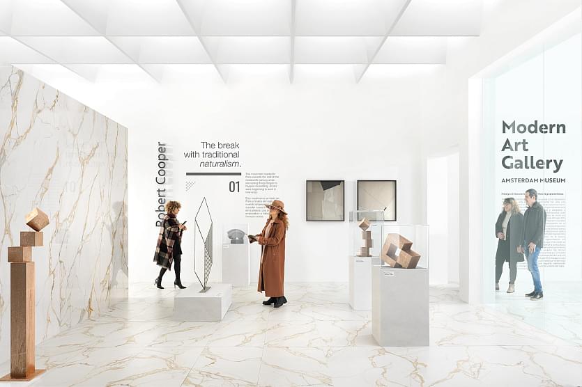 керамогранит фабрики Tagina коллекция Calacatta Gold