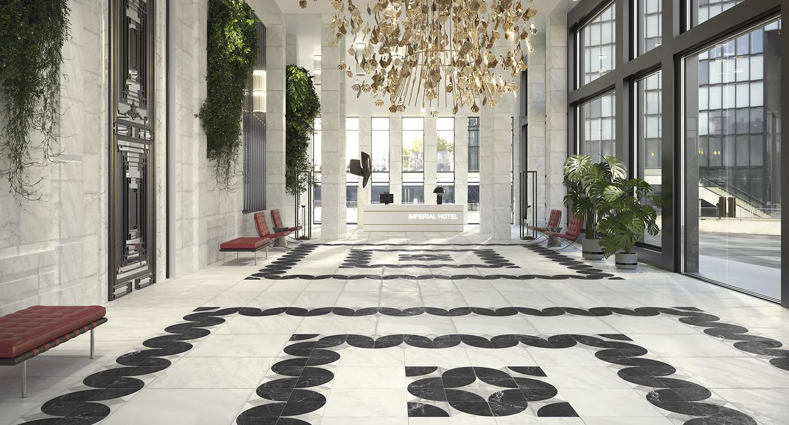 керамогранит фабрики Tagina коллекция Marmi Imperiali