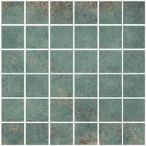 Плитка Tagina Metal Mosaico Oxide 5X5 30x30 см, поверхность матовая