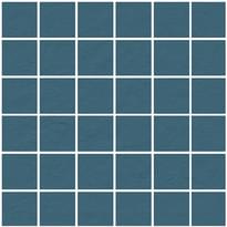 Плитка Tagina Pietra Di Luna Mosaico Bleu 5x5 30x30 см, поверхность полуматовая