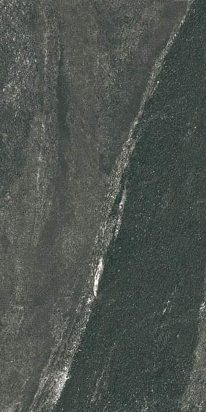 Плитка Tau Etnastone Black 60x120 см, поверхность матовая