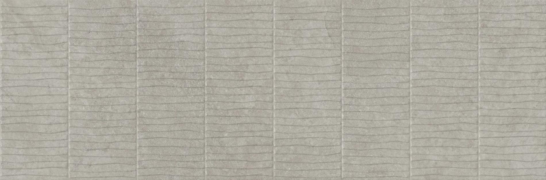 Плитка Tau Olatua Rlv Greige 33.3x100 см, поверхность матовая, рельефная