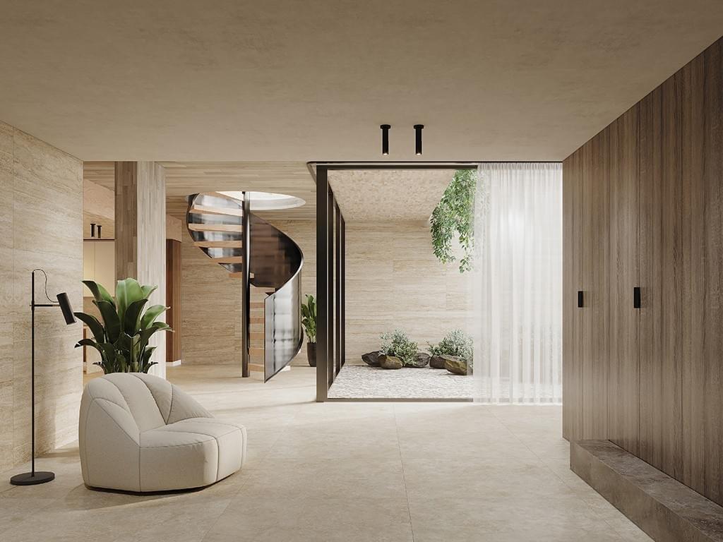 керамогранит фабрики Tau коллекция Travertino