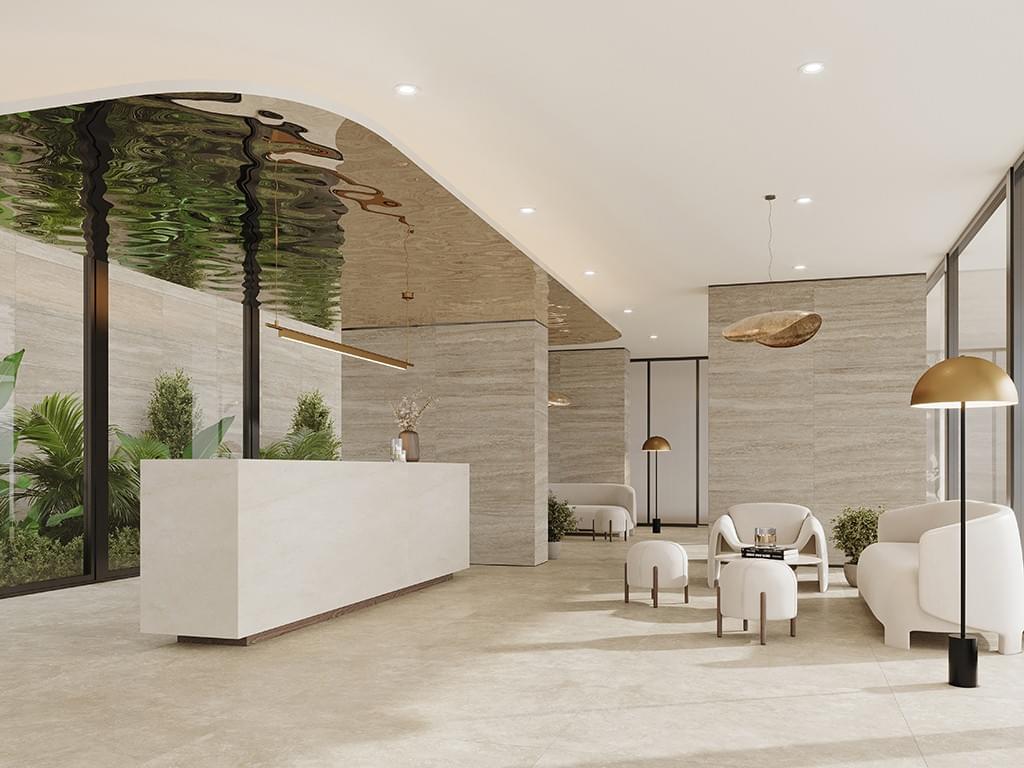 керамогранит фабрики Tau коллекция Travertino