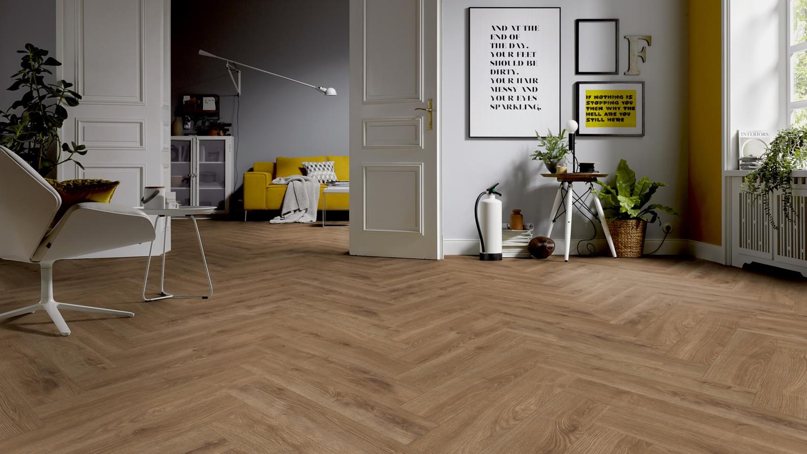 ламинат фабрики Ter Hurne коллекция Herringbone Edition