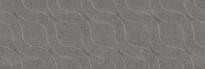 Плитка TerracottaPro Komo Decor Petren Dark Gray 30x90 см, поверхность матовая, рельефная