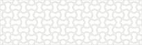 Плитка TerracottaPro Super White Almond White Decor 30x90 см, поверхность глянец, рельефная