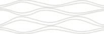 Плитка TerracottaPro Super White Royal White Decor 30x90 см, поверхность глянец, рельефная