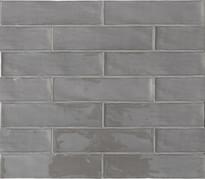 Плитка Terratinta Betonbrick Wall Mud Glossy 7.5x30 см, поверхность глянец