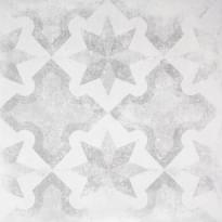 Плитка Terratinta Betonepoque White Grey Olivia 07 20x20 см, поверхность матовая, рельефная