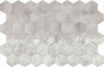 Плитка Terratinta Betonmetal Aluminium Hexa Glossy 15x17.1 см, поверхность глянец