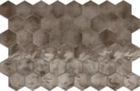Плитка Terratinta Betonmetal Copper Hexa Glossy 15x17.1 см, поверхность глянец