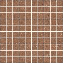 Плитка Terratinta Grained Rust Mosaic 30x30 см, поверхность матовая, рельефная