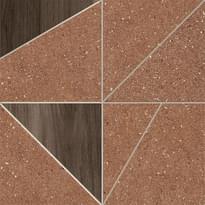 Плитка Terratinta Grained Rust Tangram 29x29 см, поверхность матовая, рельефная