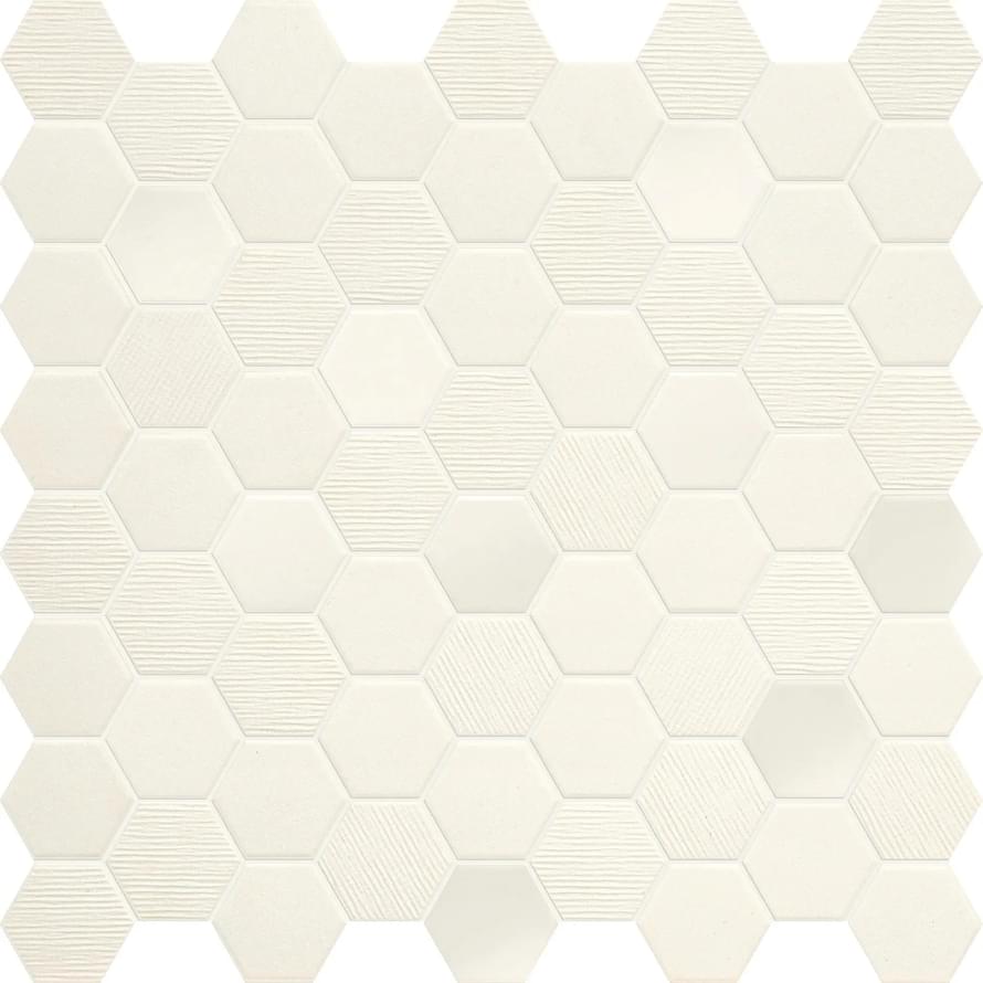 Terratinta Hexa Cotton Candy Mosaic Mix Matt Glossy Fabric 31.6x31.6