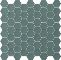 Плитка Terratinta Hexa Laurel Green Mosaic 31.6x31.6 см, поверхность матовая