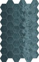 Плитка Terratinta Hexa Ocean Wave Wall Glossy 17.3x15 см, поверхность глянец