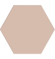 Плитка Terratinta Hexa Rosy Blush 14x16 см, поверхность матовая