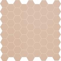 Плитка Terratinta Hexa Rosy Blush Mosaic 31.6x31.6 см, поверхность матовая