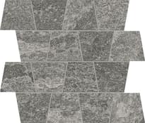 Плитка Terratinta Oppdal Grus Mosaic Trapezio 29x34 см, поверхность матовая, рельефная