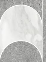 Плитка Terratinta Vicentina Cenere Marmo Apuano Dome Shade Mix Matt Honed 29.6x39.6 см, поверхность микс