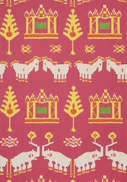 Thibaut Ceylon Kingdom Parade Pink 8.23x68.58