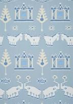Thibaut Ceylon Kingdom Parade Spa Blue 8.23м x 68.58см поверхность матовая