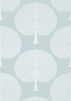 Thibaut Ceylon Mulberry Tree Spa Blue 8.23м x 68.58см поверхность матовая