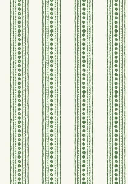 Thibaut Ceylon New Haven Stripe Green 8.23x68.58