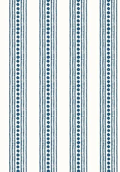 Thibaut Ceylon New Haven Stripe Navy 8.23x68.58