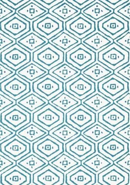 Thibaut Ceylon Pass-A-Grille Turquoise 8.23x68.58