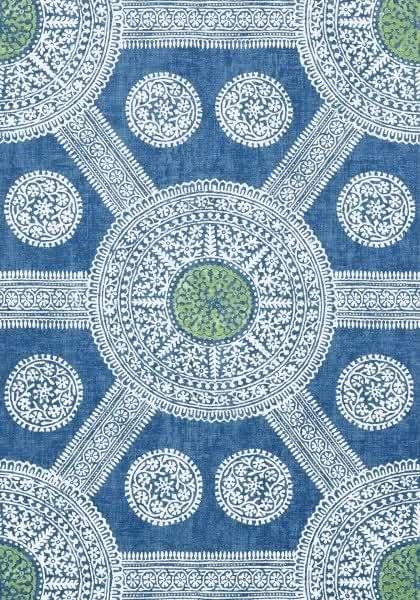 Thibaut Ceylon Stonington Blue And Green 8.23x68.58