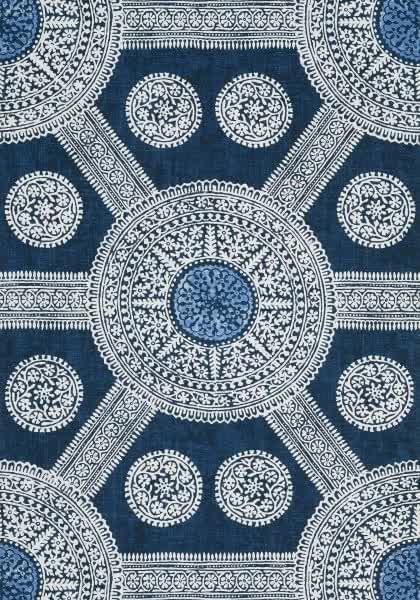 Thibaut Ceylon Stonington Navy 8.23x68.58