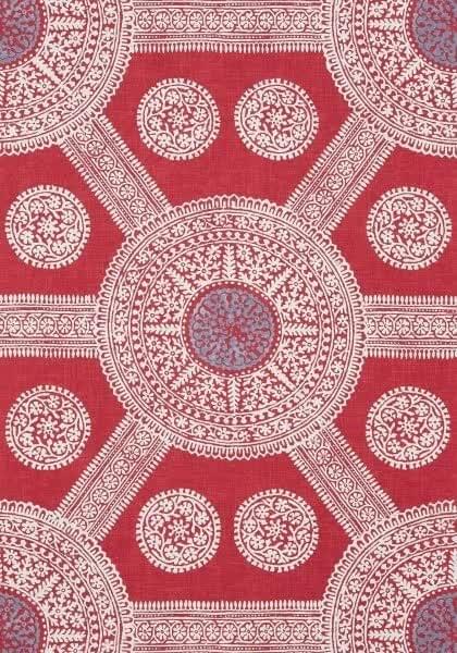 Thibaut Ceylon Stonington Red 8.23x68.58
